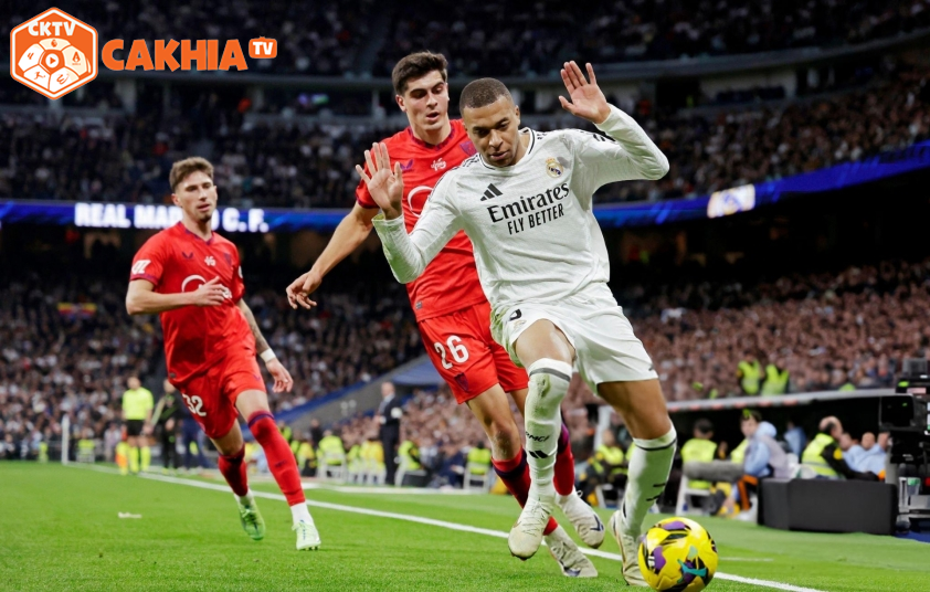 Real Madrid thể hiện sự lấn lướt trong toàn bộ trận đấu (Ảnh: Getty).